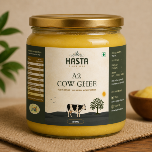 Pure Cow Ghee 750ml | Premium Desi Ghee | Rich Aroma & Authentic Taste